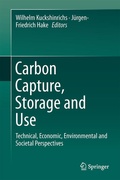 Cover: Carbon Capture, Storage and Use - Springer