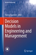 Cover: Decision Models in Engineering and Management - Springer
