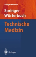 Cover: W&ouml;rterbuch Technische Medizin - Springer