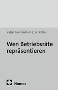 Cover: Wen Betriebsr&auml;te repr&auml;sentieren - edition sigma