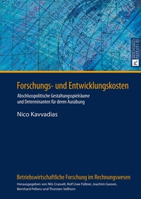 Abbildung von: Forschungs- und Entwicklungskosten - Peter Lang Verlag