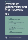 Cover: Reviews of Physiology, Biochemistry and Pharmacology - Springer