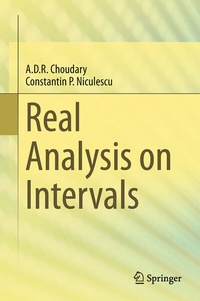 Abbildung von: Real Analysis on Intervals - Springer