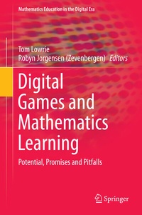 Enlarge image Cover: Digital Games and Mathematics Learning - Springer