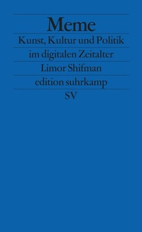 Enlarge image Cover: Meme - Suhrkamp