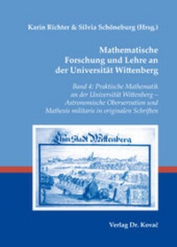 Abbildung von: Mathematische Forschung und Lehre an der Universität Wittenberg - Kovac, Dr. Verlag
