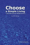 Cover: Choose a simple living - Erik Istrup Publishing