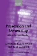 Cover: Possession and Ownership - Oxford University Press