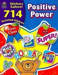 Enlarge image Cover: Positive Power Stickers Galore! - Teacher Created Materials