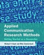 Cover: Applied Communication Research Methods - Routledge