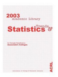 Abbildung von: Academic Library Trends & Statistics 2003 - ALA Editions