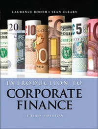 Enlarge image Cover: Introduction to Corporate Finance - Wiley