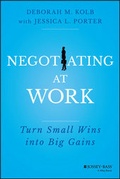 Cover: Negotiating at Work - Jossey-Bass