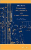 Cover: Easements Relating to Land Surveying and Title Examination - Wiley