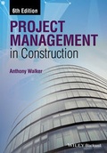 Cover: Project Management in Construction - Wiley-Blackwell