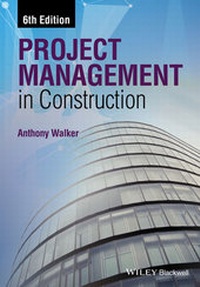 Enlarge image Cover: Project Management in Construction - Wiley-Blackwell