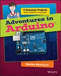 Cover: Adventures in Arduino - Wiley
