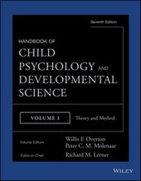 Enlarge image Cover: Handbook of Child Psychology and Developmental Science, Volume 1, Theory and Method - Wiley