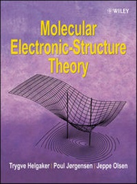 Abbildung von: Molecular Electronic-Structure Theory - Wiley