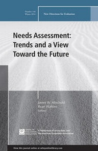 Enlarge image Cover: Needs Assessment: Trends and a View Toward the Future - Wiley
