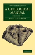 Cover: A Geological Manual - Cambridge University Press