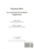 Cover: Election 2014: An American Government Supplement - CENGAGE Learning Custom Publishing