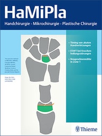 Abbildung von: HaMiPla - Handchirurgie, Mikrochirurgie, Plastische Chirurgie - Thieme