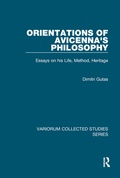 Cover: Orientations of Avicenna's Philosophy - Routledge