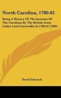 Cover: North Carolina, 1780-81 - Kessinger Publishing