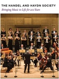 Cover: The Handel and Haydn Society - David R. Godine Publisher Inc