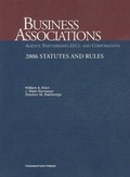Cover: Business Associations - Foundation Press