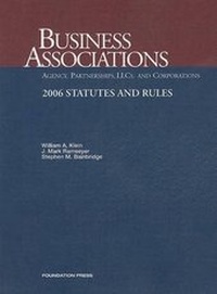 Abbildung von: Business Associations - Foundation Press