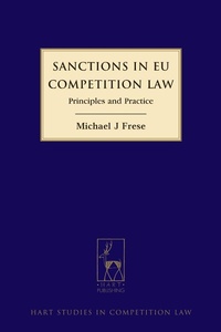 Abbildung von: Sanctions in EU Competition Law - Hart Publishing