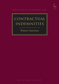 Bild: Contractual Indemnities - Hart Publishing