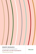 Cover: Remote Research - Rosenfeld Media