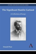Cover: The Significant Hamlin Garland - Anthem Press