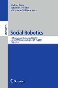 Enlarge image Cover: Social Robotics - Springer