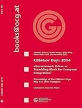 Cover: CEEeGov Days 2014 - Oesterreichische Computer Gesellschaft