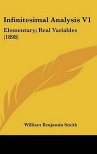 Abbildung von: Infinitesimal Analysis V1 - Kessinger Publishing