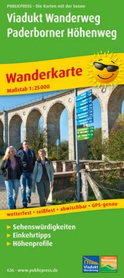 Abbildung von: Viadukt Wanderweg, Paderborner Höhenweg - Freytag-Berndt und ARTARIA