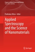 Cover: Applied Spectroscopy and the Science of Nanomaterials - Springer