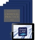 Bild: Blackstone's Criminal Practice 2015 - Oxford University Press