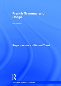 Bild vergrößern Bild: French Grammar and Usage - Routledge