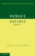 Cover: Horace: Satires Book I - Cambridge University Press