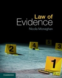 Enlarge image Cover: Law of Evidence - Cambridge University Press