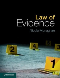 Enlarge image Cover: Law of Evidence - Cambridge University Press