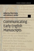 Cover: Communicating Early English Manuscripts - Cambridge University Press