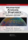 Cover: Numerical Analysis for Engineers - Chapman & Hall/CRC