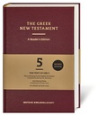 Cover: The Greek New Testament. A Reader's Edition - Deutsche Bibelgesellschaft