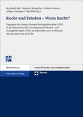 Cover: Recht und Frieden - Wozu Recht? - Franz Steiner Verlag